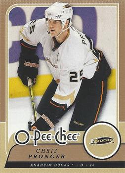 #355 Chris Pronger - Anaheim Ducks - 2008-09 O-Pee-Chee Hockey