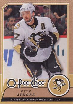 #358 Petr Sykora - Pittsburgh Penguins - 2008-09 O-Pee-Chee Hockey