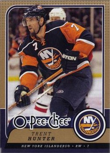 #362 Trent Hunter - New York Islanders - 2008-09 O-Pee-Chee Hockey