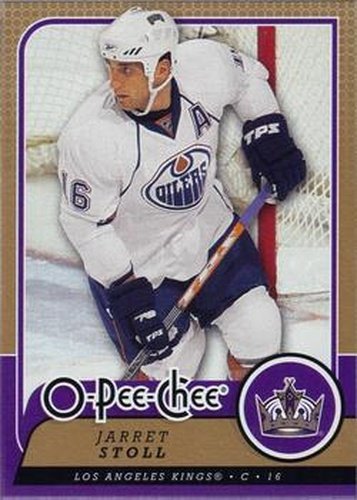 #366 Jarret Stoll - Los Angeles Kings - 2008-09 O-Pee-Chee Hockey