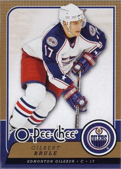 #368 Gilbert Brule - Edmonton Oilers - 2008-09 O-Pee-Chee Hockey
