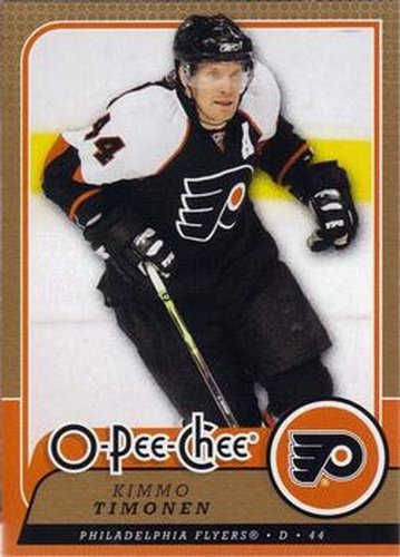 #378 Kimmo Timonen - Philadelphia Flyers - 2008-09 O-Pee-Chee Hockey
