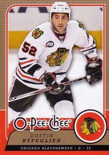 #388 Dustin Byfuglien - Chicago Blackhawks - 2008-09 O-Pee-Chee Hockey