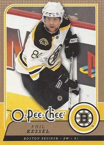 #392 Phil Kessel - Boston Bruins - 2008-09 O-Pee-Chee Hockey
