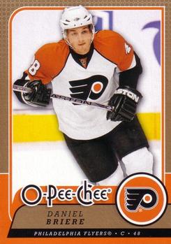 #398 Daniel Briere - Philadelphia Flyers - 2008-09 O-Pee-Chee Hockey