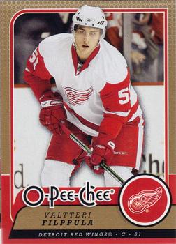 #404 Valtteri Filppula - Detroit Red Wings - 2008-09 O-Pee-Chee Hockey