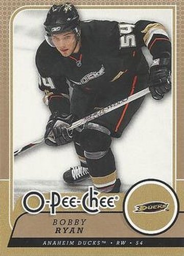 #405 Bobby Ryan - Anaheim Ducks - 2008-09 O-Pee-Chee Hockey