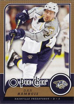 #418 Dan Hamhuis - Nashville Predators - 2008-09 O-Pee-Chee Hockey