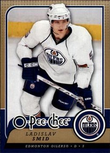 #41 Ladislav Smid - Edmonton Oilers - 2008-09 O-Pee-Chee Hockey