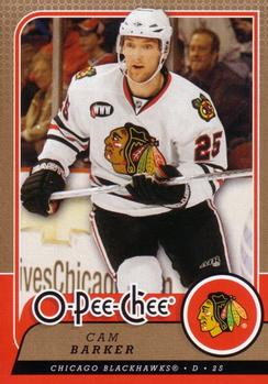 #429 Cam Barker - Chicago Blackhawks - 2008-09 O-Pee-Chee Hockey