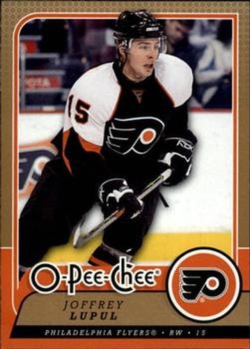 #438 Joffrey Lupul - Philadelphia Flyers - 2008-09 O-Pee-Chee Hockey