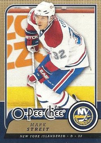 #444 Mark Streit - New York Islanders - 2008-09 O-Pee-Chee Hockey