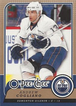 #445 Andrew Cogliano - Edmonton Oilers - 2008-09 O-Pee-Chee Hockey