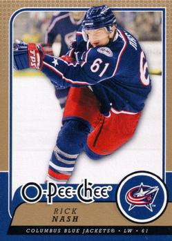 #447 Rick Nash - Columbus Blue Jackets - 2008-09 O-Pee-Chee Hockey