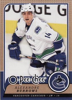 #450 Alexandre Burrows - Vancouver Canucks - 2008-09 O-Pee-Chee Hockey