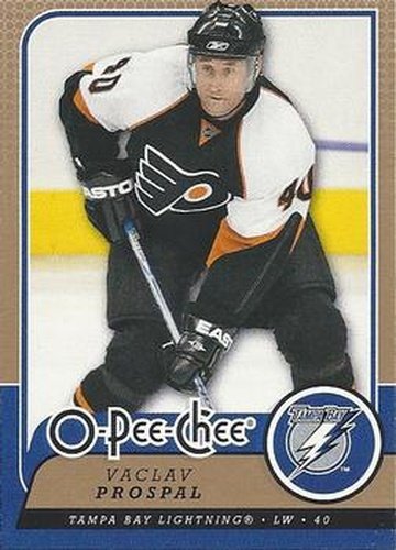 #457 Vaclav Prospal - Tampa Bay Lightning - 2008-09 O-Pee-Chee Hockey