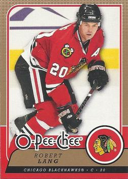 #467 Robert Lang - Chicago Blackhawks - 2008-09 O-Pee-Chee Hockey