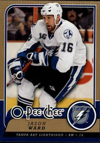 #473 Jason Ward - Tampa Bay Lightning - 2008-09 O-Pee-Chee Hockey