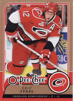 #487 Eric Staal - Carolina Hurricanes - 2008-09 O-Pee-Chee Hockey