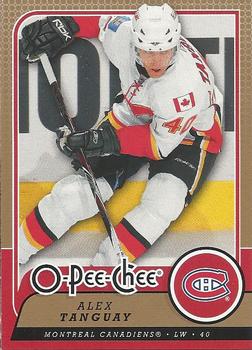 #489 Alex Tanguay - Montreal Canadiens - 2008-09 O-Pee-Chee Hockey