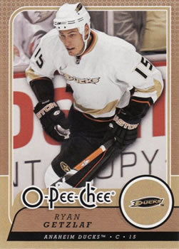 #495 Ryan Getzlaf - Anaheim Ducks - 2008-09 O-Pee-Chee Hockey