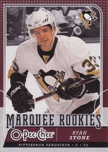 #511 Ryan Stone - Pittsburgh Penguins - 2008-09 O-Pee-Chee Hockey