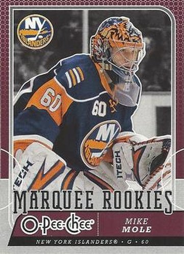 #520 Mike Mole - New York Islanders - 2008-09 O-Pee-Chee Hockey