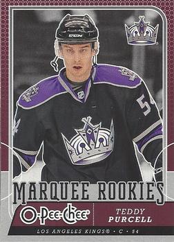 #526 Teddy Purcell - Los Angeles Kings - 2008-09 O-Pee-Chee Hockey
