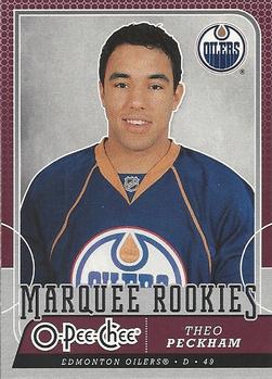 #532 Theo Peckham - Edmonton Oilers - 2008-09 O-Pee-Chee Hockey