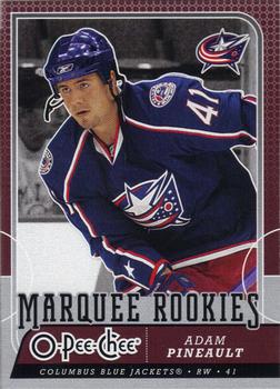 #543 Adam Pineault - Columbus Blue Jackets - 2008-09 O-Pee-Chee Hockey