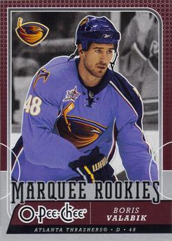 #557 Boris Valabik - Atlanta Thrashers - 2008-09 O-Pee-Chee Hockey