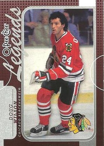 #568 Doug Wilson - Chicago Blackhawks - 2008-09 O-Pee-Chee Hockey