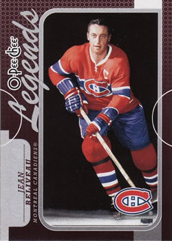 #580 Jean Beliveau - Montreal Canadiens - 2008-09 O-Pee-Chee Hockey