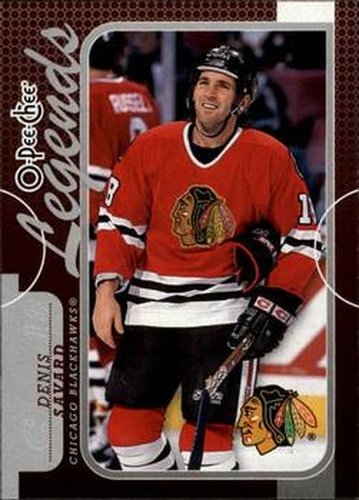 #592 Denis Savard - Chicago Blackhawks - 2008-09 O-Pee-Chee Hockey