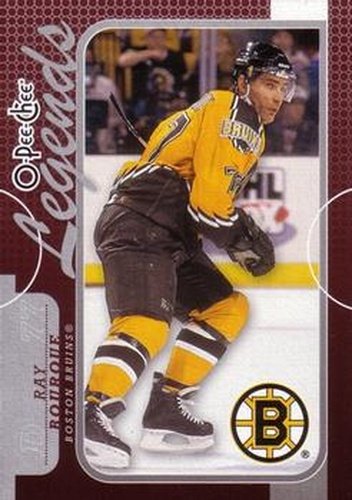 #597 Ray Bourque - Boston Bruins - 2008-09 O-Pee-Chee Hockey