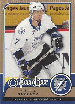 #99 Michel Ouellet - Tampa Bay Lightning - 2008-09 O-Pee-Chee Hockey