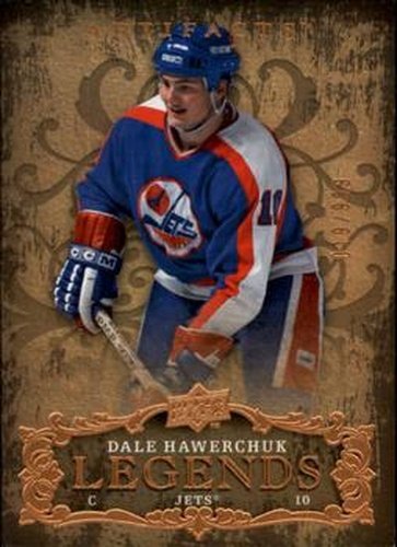 #101 Dale Hawerchuk - Winnipeg Jets - 2008-09 Upper Deck Artifacts Hockey