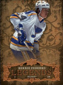 #106 Bernie Federko - St. Louis Blues - 2008-09 Upper Deck Artifacts Hockey