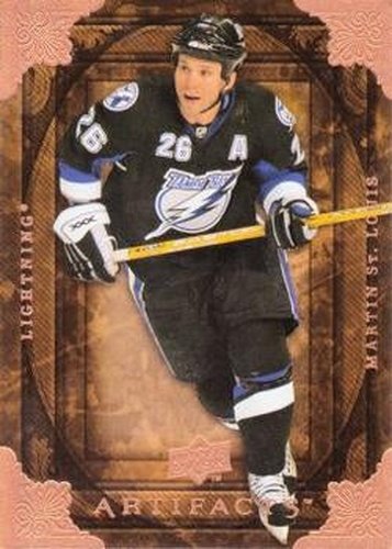 #11 Martin St. Louis - Tampa Bay Lightning - 2008-09 Upper Deck Artifacts Hockey
