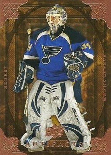 #13 Manny Legace - St. Louis Blues - 2008-09 Upper Deck Artifacts Hockey