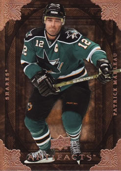 #16 Patrick Marleau - San Jose Sharks - 2008-09 Upper Deck Artifacts Hockey