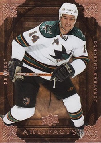 #18 Jonathan Cheechoo - San Jose Sharks - 2008-09 Upper Deck Artifacts Hockey