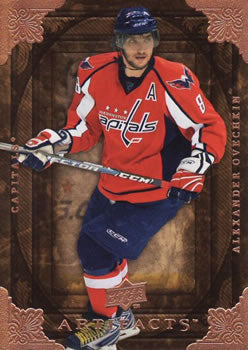 #1 Alexander Ovechkin - Washington Capitals - 2008-09 Upper Deck Artifacts Hockey