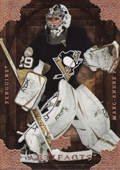 #22 Marc-Andre Fleury - Pittsburgh Penguins - 2008-09 Upper Deck Artifacts Hockey