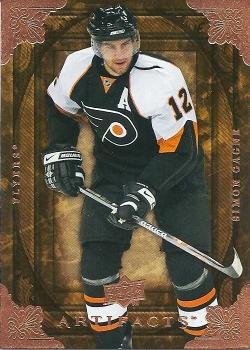 #28 Simon Gagne - Philadelphia Flyers - 2008-09 Upper Deck Artifacts Hockey