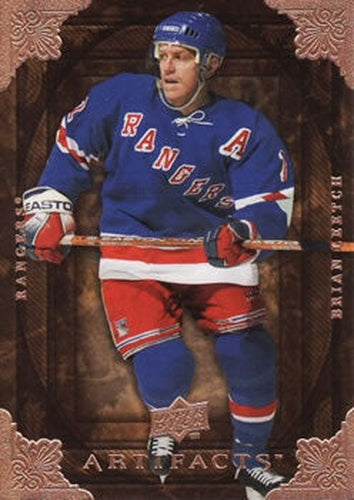 #37 Brian Leetch - New York Rangers - 2008-09 Upper Deck Artifacts Hockey