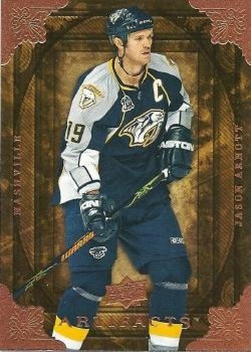 #43 Jason Arnott - Nashville Predators - 2008-09 Upper Deck Artifacts Hockey
