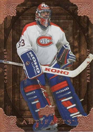 #45 Patrick Roy - Montreal Canadiens - 2008-09 Upper Deck Artifacts Hockey