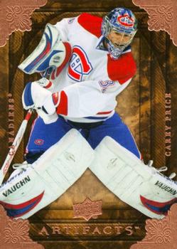 #46 Carey Price - Montreal Canadiens - 2008-09 Upper Deck Artifacts Hockey