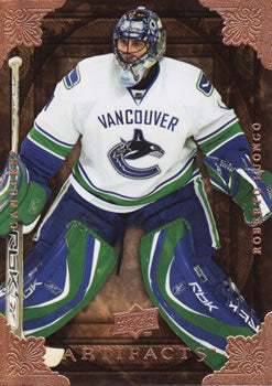 #4 Roberto Luongo - Vancouver Canucks - 2008-09 Upper Deck Artifacts Hockey